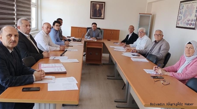 BOLVADİN’DE VAKIF TOPLANTISI YAPILDI