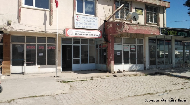 BOLVADİN SANAYISI’NDE DÜKKANLAR KİRAYA VERİLECEK