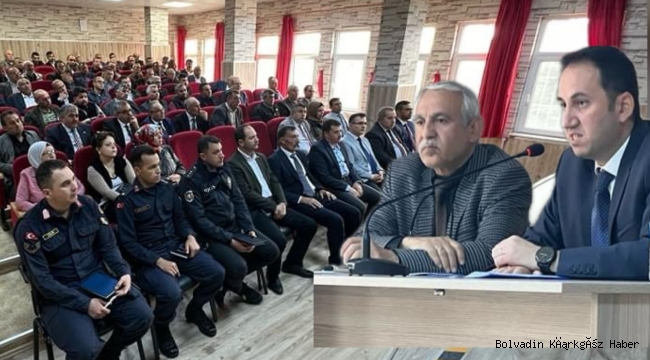 KAYMAKAM BOLAT YEREL YÖNETİCİLERLE TANIŞTI!