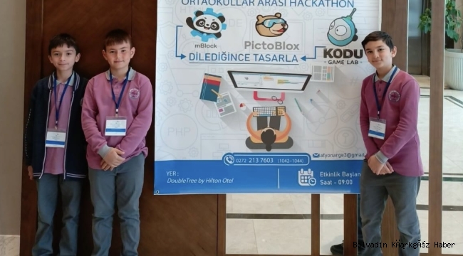 ONLAR BOLVADİNLİ GELECEĞİN BİLİM ADAMLARI!