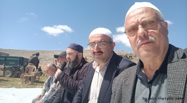 ORTAKARABAĞ KÖYÜNDE YAĞMUR DUASI YAPILDI