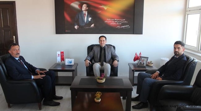 ÖZBURUN BELEDİYE BAŞKANI BOLAT’I ZİYARET ETTİ