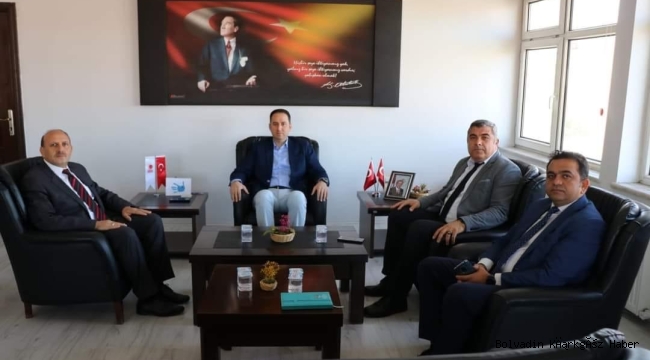 SÜNNETÇİ KAYMAKAM BOLAT’I ZİYARET ETTİ