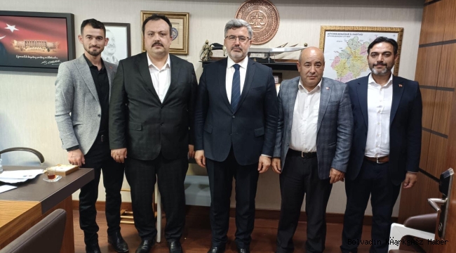 AK PARTİ HEYETİ BOLVADİN İÇİN ANKARA’DA