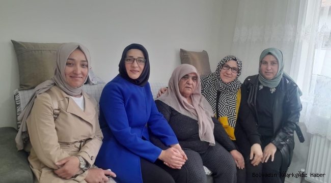 BOLVADİN AK PARTİ’DEN ŞEHİT ANNELERİNE ANLAMLI ZİYARET