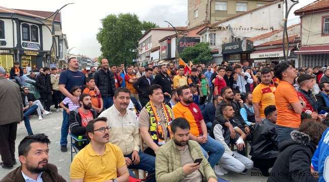 BOLVADİN BİRLİK BERABERLİK İÇERİSİNDE DERBİ İZLEDİ