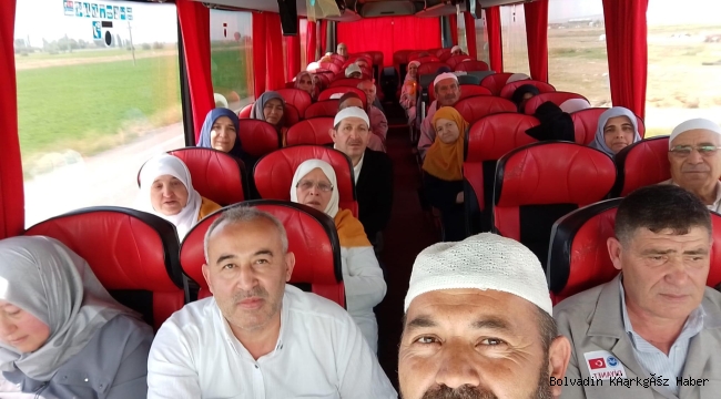 BOLVADİN’DE MEKKE YOLCUSU KALMIYOR