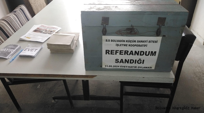 BOLVADİN’DE REFERANDUM YAPILDI