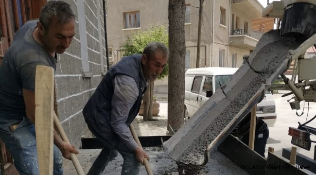 BOLVADİN FERİZ HOCA CAMİİ’DE ÇALIŞMALAR BAŞLADI