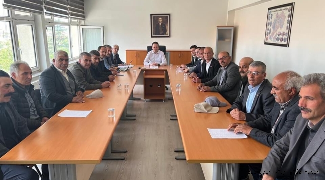 BOLVADİN KAYMAKAMLIĞI’NDA İSTİŞARE TOPLANTISI YAPILDI