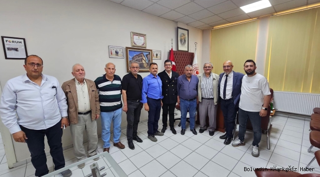 DERNEK BAŞKANI KARAGÜVEN’DEN BORSA’YA ZİYARET
