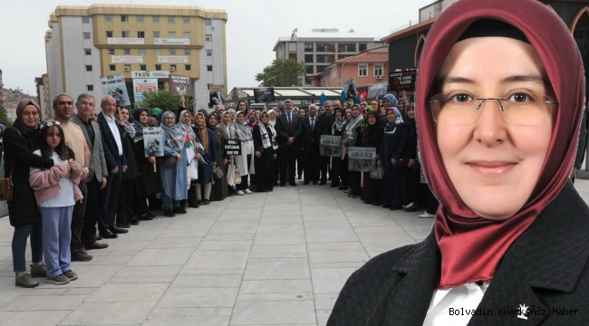 HEMŞEHRİMİZ ERTÜRK AFYON’DA GAZZE’NİN SESİNİ DUYURDU