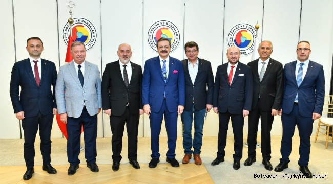 UĞUR FİDAN HİSARCIKLIOĞLU’NUN MİSAFİRİ OLDU