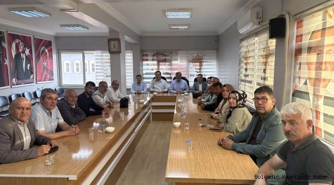 AK PARTİ BOLVADİN’DE BAYRAMLAŞMA YARIN