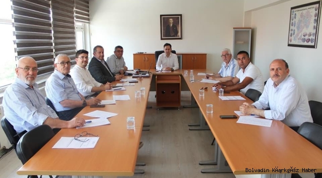 BOLVADİN'DE VAKIF TOPLANTISI YAPILDI