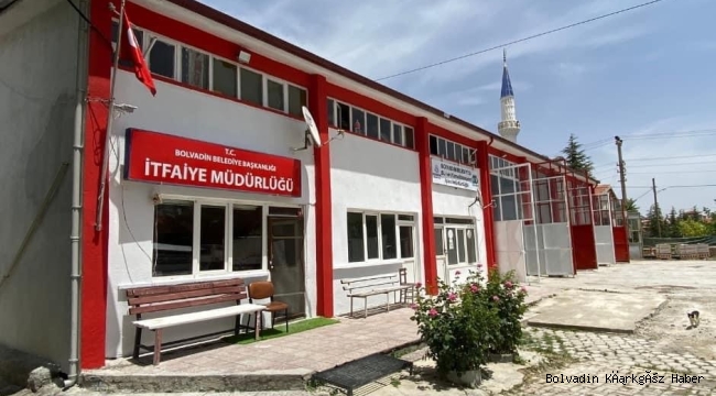 Bolvadin İtfaiye Binası Yenilendi