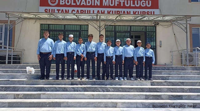 BOLVADİNLİLER HAFIZLARINA DUA EDİYOR