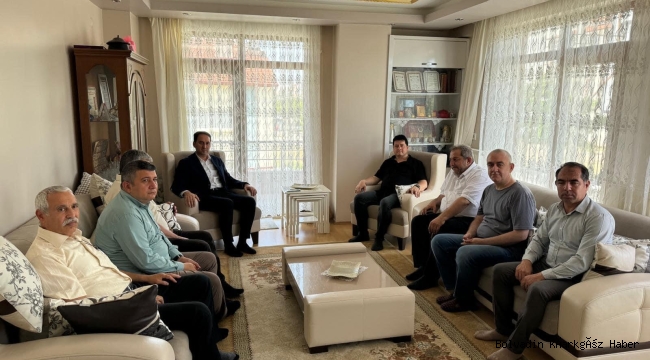 İLÇE PROTOKOLÜ BAYRAM ZİYARETLERİNDE BULUŞTU