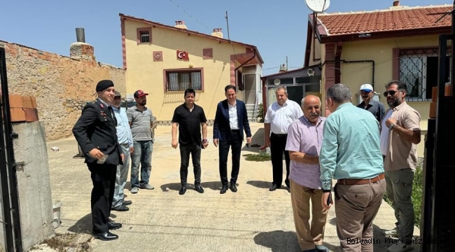 KAYMAKAM BOLAT ŞEHİT AİLELERİ VE GAZİLERİ YALNIZ BIRAKMADI