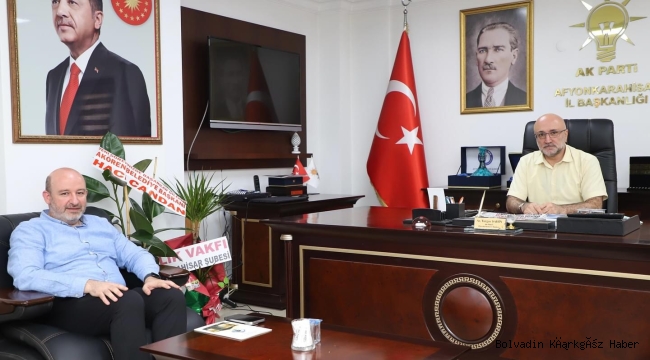 AK Parti Genel Merkez Koordinatörü Sezen’den Şahin’e Ziyaret