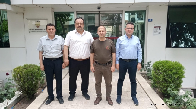 Başkan Topçu’dan Baş Müdür Gümüş’e Ziyaret