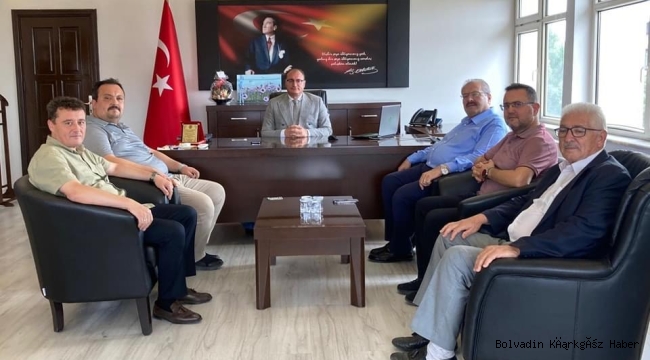 Başkan Topçu’dan Kaymakam Arıkan’a Ziyaret