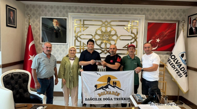 Bolvadin Dağcılık’tan Başkan’a Ziyaret