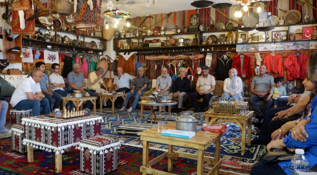 Bolvadin’de Edebiyat Söyleşisi Yaptılar