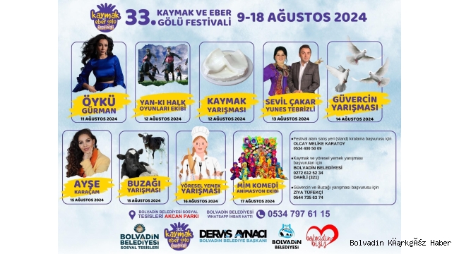 Bolvadin’de Festival Programı Belli Oldu!