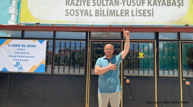 Bolvadin’de Sevilen Müdür Veda Etti