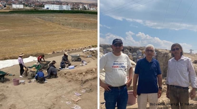 Bolvadin Üçhöyük’te Kazı Devam Ediyor!