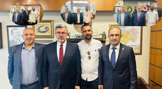 Bolvadinli Hemşehrilerimizden Milletvekillerine Ziyaret