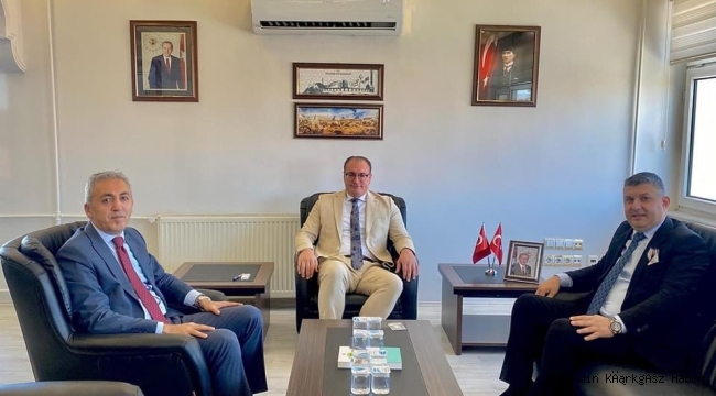 Hatipoğlu ve Uygur'dan Arıkan'a Ziyaret