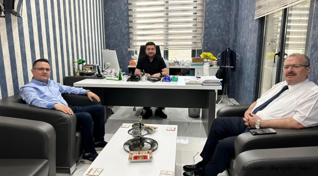 İş Adamı Halil İbrahim Sevim’e Ziyaretler Sürüyor