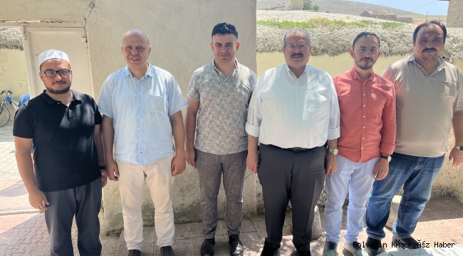 Başkan Topçu ve Dayı’dan Hemşehrimiz Sezer’e Ziyaret