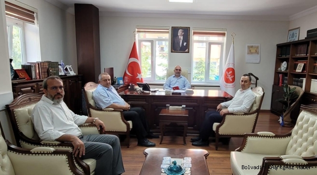 Bolvadin Müftüsü Arıcı İmamoğlu’nu Ziyaret Etti