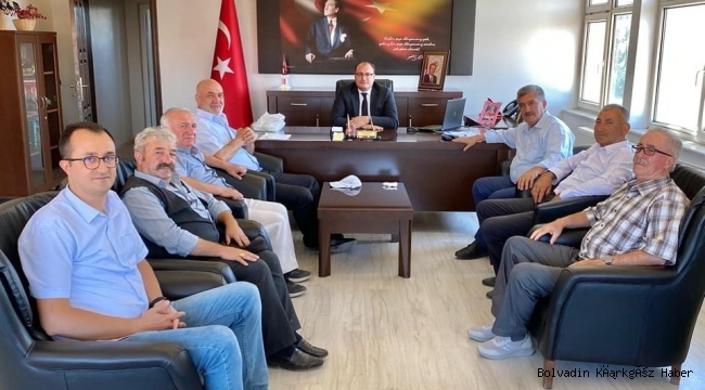 Bolvadin Ziraat Odası’ndan Kaymakam Arıkan’a Ziyaret Gerçekleşti