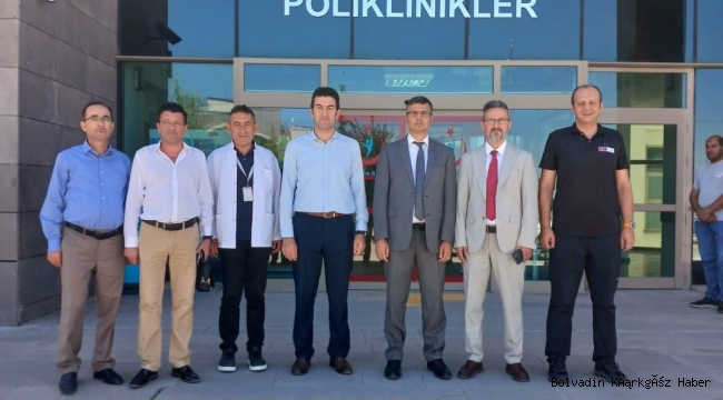 Hemşehrimiz Ahmet Koyuncu Şuhut Devlet Hastanesini Ziyaret Etti