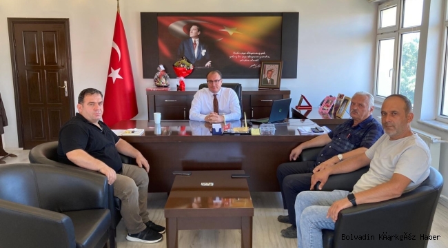 Kaymakam Arıkan'a Sanayi Esnafı Talepleri İletildi