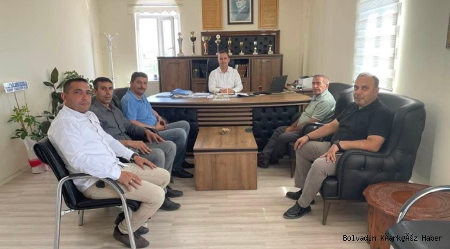 MHP Heyetinden Bolvadin İlçe Müftüsüne Ziyaret