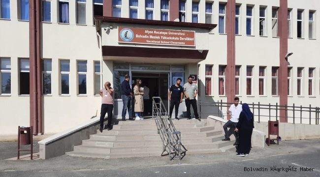 Bolvadin’de 2772 Aday KPSS Sınavına Girdi