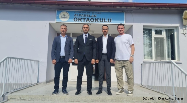 Bolvadin’de Milli Eğitim Müdürlüğü Ziyaretlerini Sürdürüyor