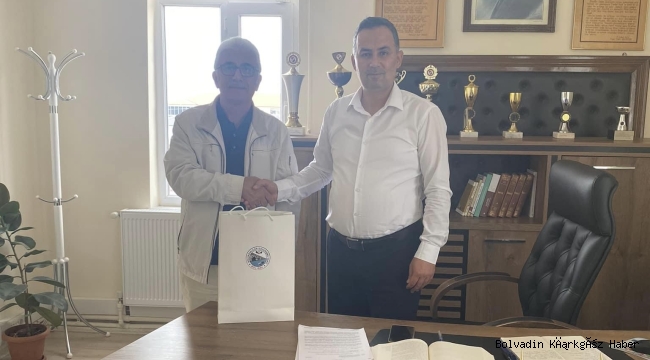 Bolvadin'in Yeni Müftüsüne Hayırlı Olsun Ziyaretleri Sürüyor
