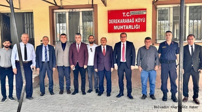 Bolvadin Kaymakamı Ali Arıkan Köyleri Denetledi