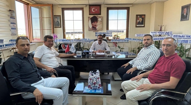 Bolvadin TSO’dan Sadri Bayram’a Ziyaret