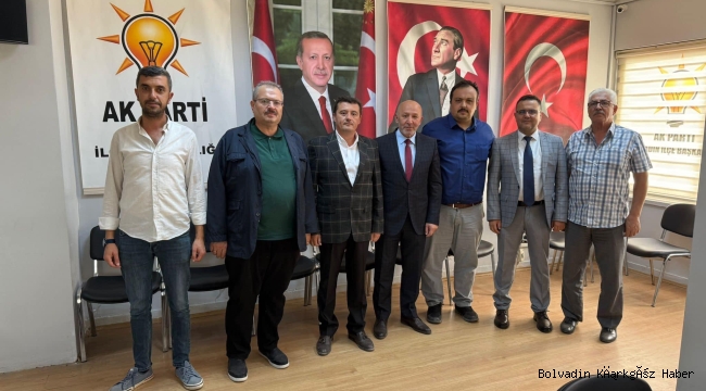 İGM Başkanı Siper AK Parti Bolvadin İlçe Teşkilatını Ziyaret Etti