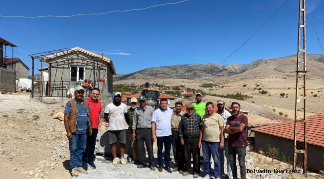 Karayokuş AK Parti’nin Sayesinde Oluyor Parkeli Yokuş