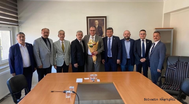 Kaymakam Arıkan’a Ahilik Ziyareti Gerçekleştirildi