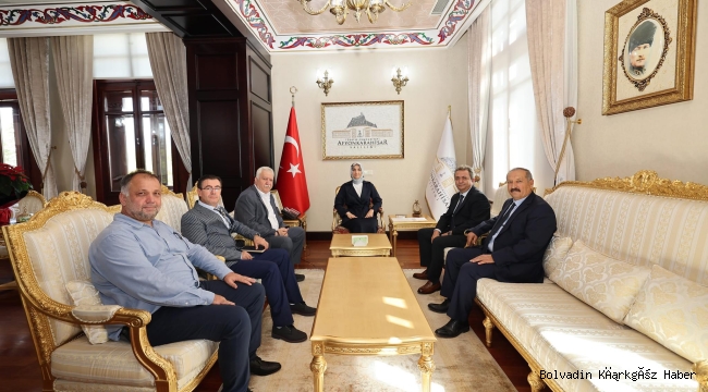 Afyon Valiliği’nde Ziyaretler Sürüyor