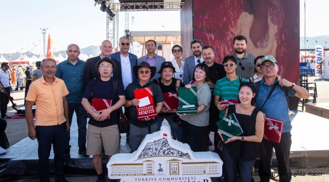 Afyonkarahisar’a Güney Koreli Basın Mensupları Geldi